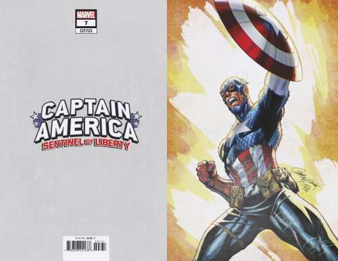 Captain America: Sentinel of Liberty #7 (100 Copy JSC Virgin Cover)