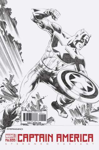 Captain America #695 (Steranko Cover)