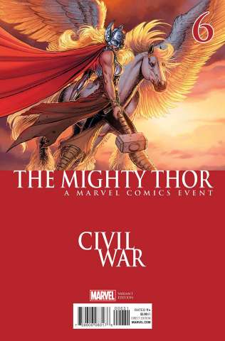The Mighty Thor #6 (Chin Civil War Cover)