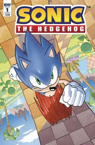 Sonic the Hedgehog #1 (Hesse Cover)
