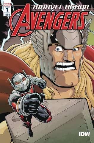 Marvel Action: Avengers #1 (Mapa Cover)