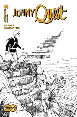 Jonny Quest #5 (10 Copy Pace Line Art Cover)