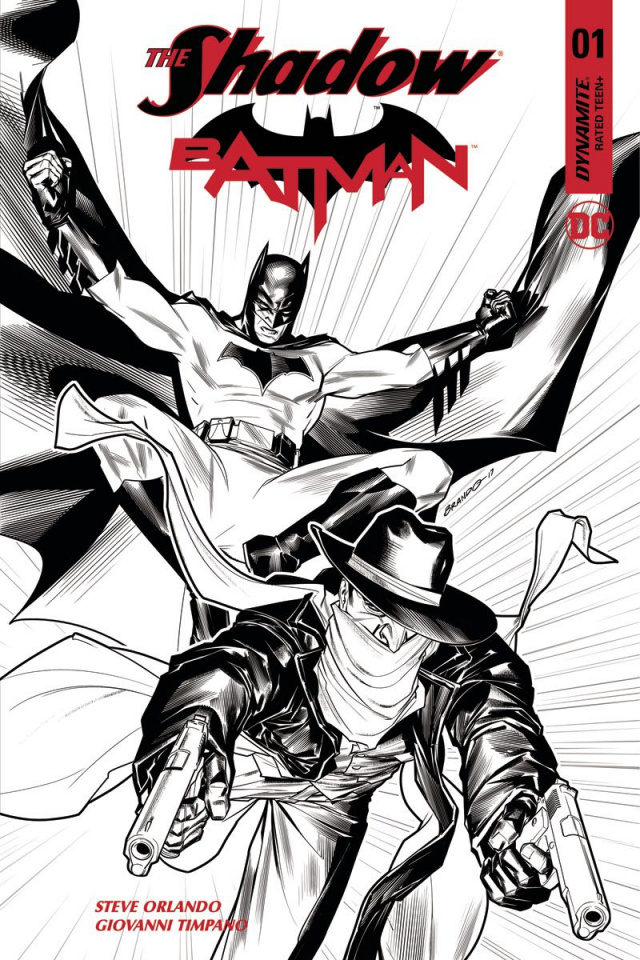 The Shadow / Batman #1 (30 Copy Peterson Cover)