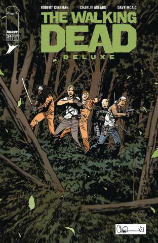The Walking Dead Deluxe #34 (Adlard Cover)