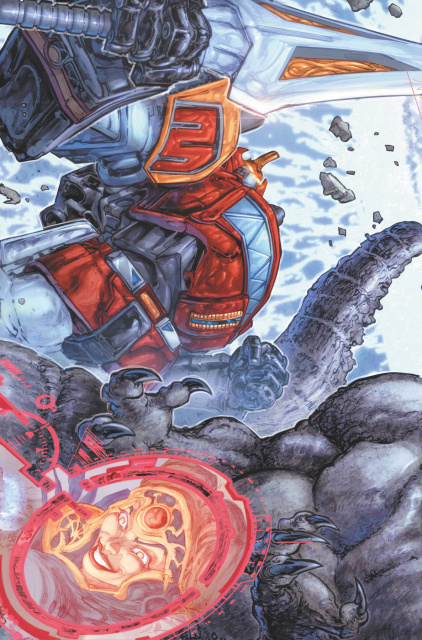 Godzilla vs. Mighty Morphin Power Rangers #3 (10 Copy Williams II Cover)