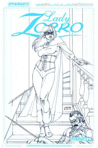 Lady Zorro #4 (10 Copy Linsner Art Board Cover)