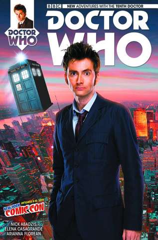 Doctor Who: New Adventures with the Tenth Doctor #1 (NYCC Cover)