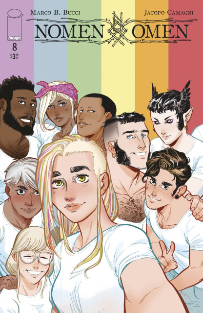 Nomen Omen #8 (Pride Month Camagni Cover)