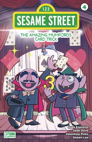 Sesame Street: The Amazing Mumford's Card Trick #4 (Dove Cover)