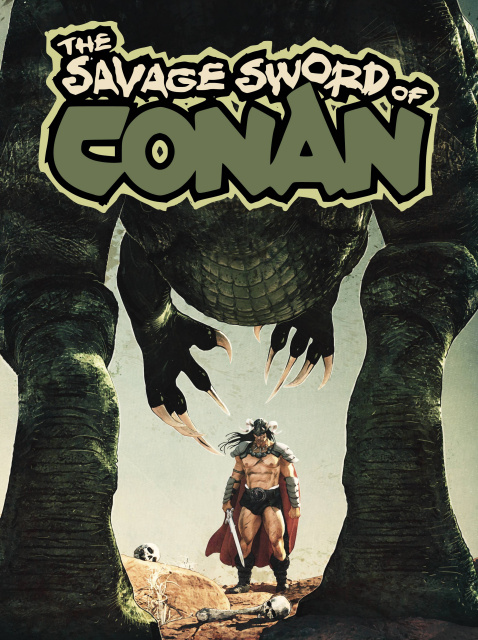 The Savage Sword of Conan #1 (Von Fafner Cover)