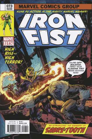 Iron Fist #73 (2nd Printing Perkins Cover)