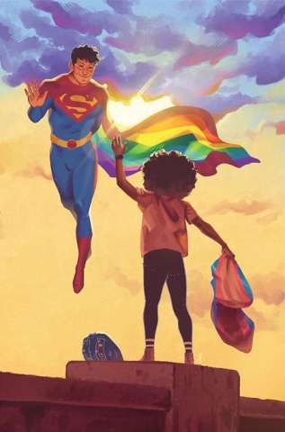 Superman #15 (Angel Solorzano DC Pride 2024 Card Stock Cover)