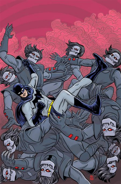 Batman: The Audio Adventures #2 (Michael Allred Card Stock Cover)
