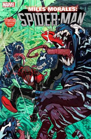Miles Morales: Spider-Man #13 (Petrovich Venom Island Cover)