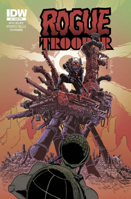 Rogue Trooper #3 (Subscription Cover)