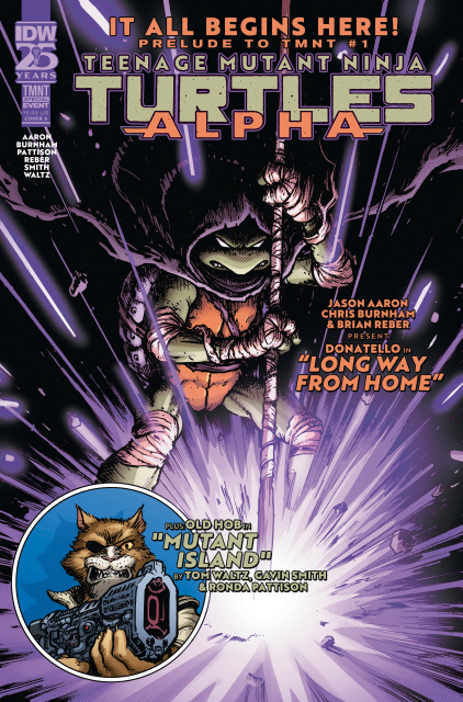 Teenage Mutant Ninja Turtles: Alpha #1 (Burnham Cover)