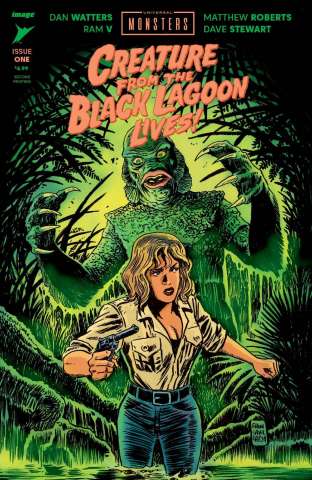 Universal Monsters: The Creature from the Black Lagoon Lives! #1 (2nd Printing)