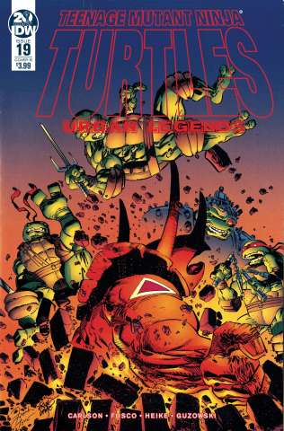 Teenage Mutant Ninja Turtles: Urban Legends #19 (Fosco & Larsen Cover)