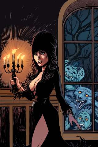 Elvira: Mistress of the Dark #9 (10 Copy Cermak Virgin Cover)