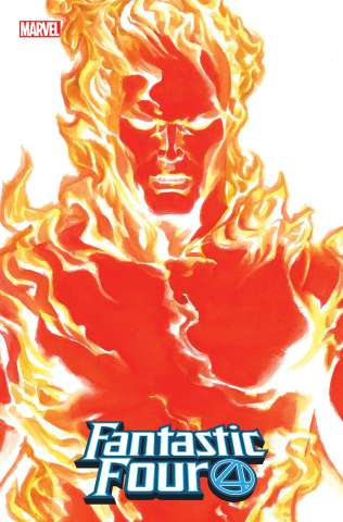 Fantastic Four #24 (Alex Ross Human Torch Timeless Cover)