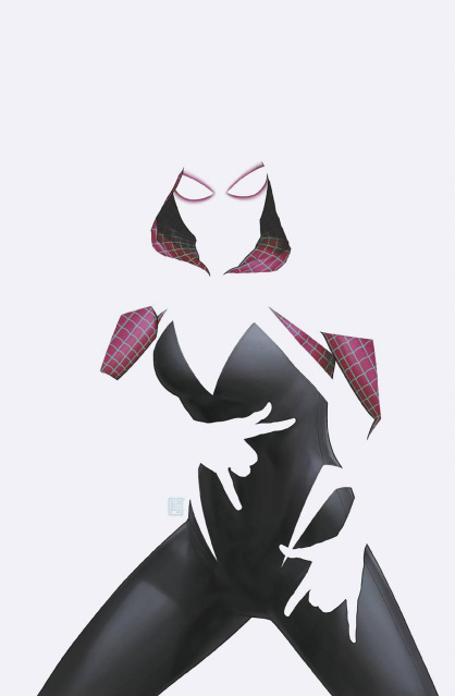 Spider-Gwen: Smash #1 (JTC Negative Space Virgin Cover)