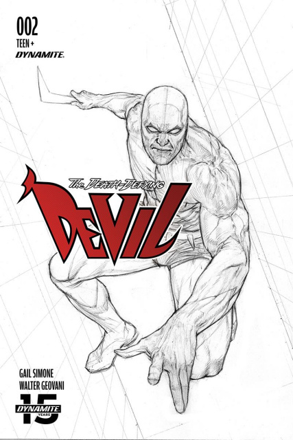 The Death-Defying Devil #2 (10 Copy Federici B&W Cover)