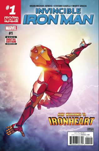 Invincible Iron Man #1 (2nd Printing Caselli Cover)