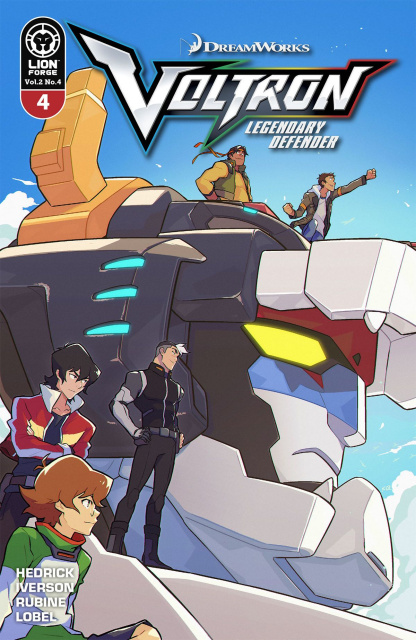 Voltron: Legendary Defender #4 (Carreon Cover)