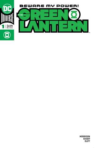 Green Lantern #1 (Blank Cover)