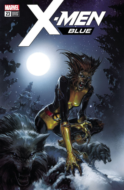X-Men: Blue #23 (Crain New Mutants Cover)