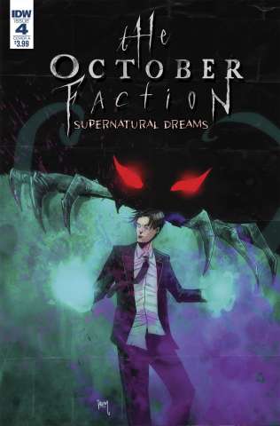 The October Faction: Supernatural Dreams #4 (Worm Cover)