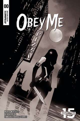 Obey Me #0 (10 Copy Herrera B&W Cover)