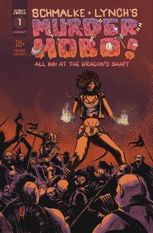 Murder Hobo! All Inn at the Dragon's Shaft #1 (10 Copy Unlocked Cover)