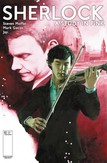 Sherlock: A Study in Pink #2 (Iannicello Cover)