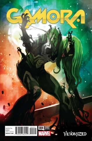 Gamora #4 (Hans Venomized Cover)