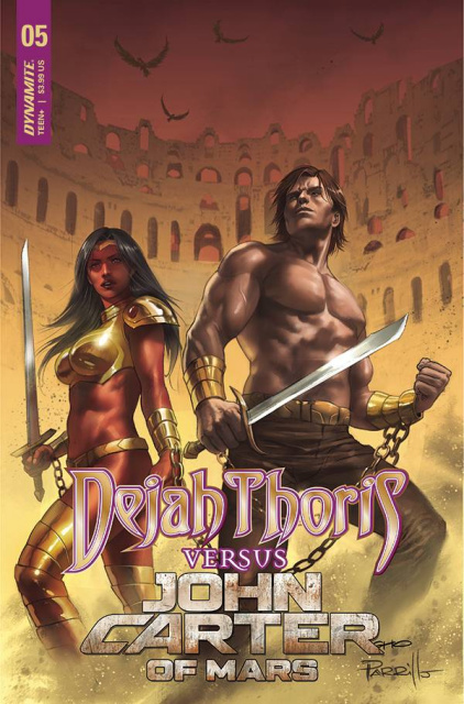 Dejah Thoris vs. John Carter of Mars #5 (Parrillo Cover)