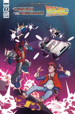 The Transformers / Back to the Future #2 (Phil Murphy Cover)