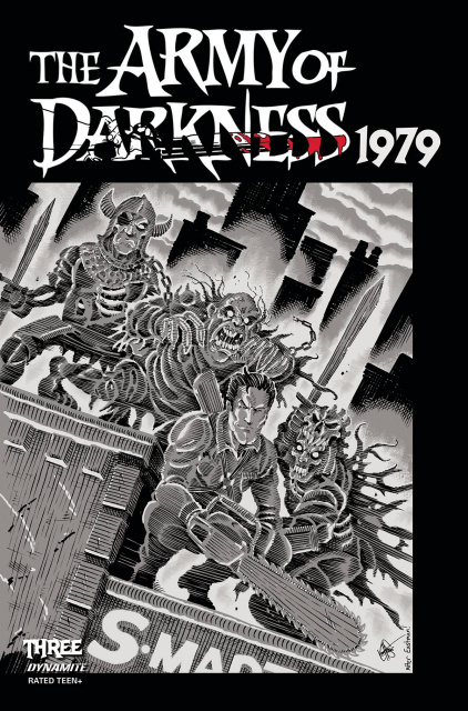 The Army of Darkness: 1979 #3 (11 Copy TMNT Homage Cover)