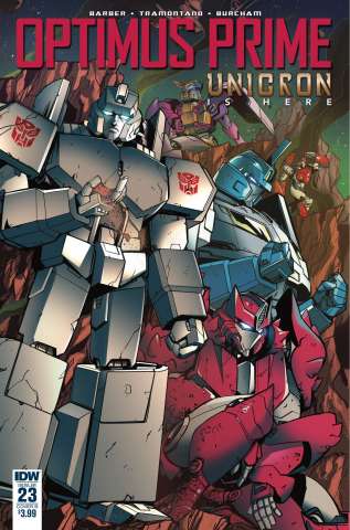 Optimus Prime #23 (Tramontano Cover)