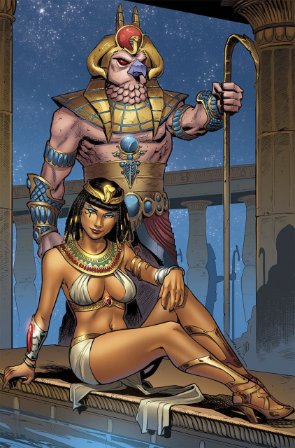 Grimm Fairy Tales: Van Helsing vs. The Mummy of Amun Ra #5 (Melo Cover)