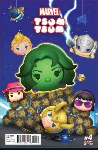 Marvel Tsum Tsum #4 (Classified Connecting Cover)