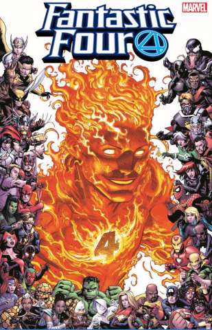 Fantastic Four #13 (Bradshaw Marvel 80th Anniversary Frame Cover)