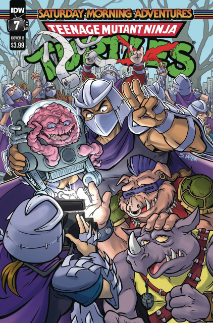 Teenage Mutant Ninja Turtles: Saturday Morning Adventures #7 (Myer Cover)
