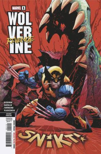 Wolverine: Revenge #1 (Adam Kubert 2nd Printing)