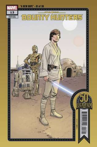 Star Wars: Bounty Hunters #13 (Sprouse Lucasfilm 50th Cover)