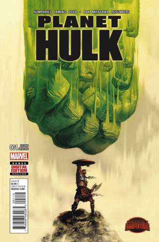 Planet Hulk #1 (Del Mundo 2nd Printing)