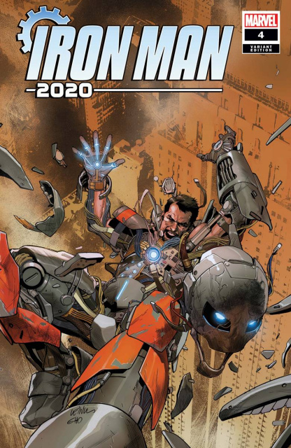 Iron Man 2020 #4 (Yu Cover)