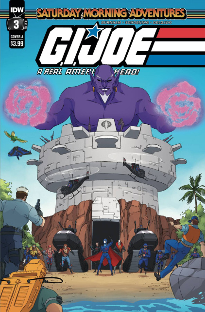 G.I. Joe: Saturday Morning Adventures #3 (Schoening Cover)