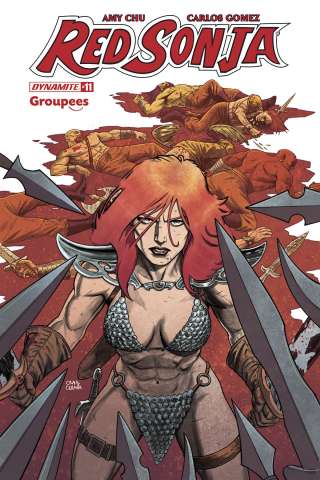 Red Sonja #11 (Groupees Cover)