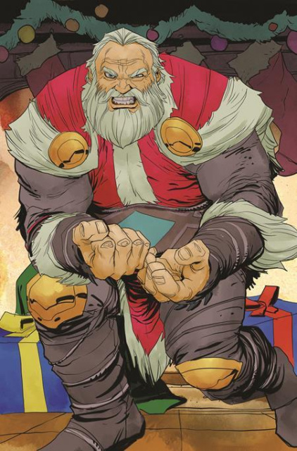 Batman / Santa Claus: The Silent Knight Returns #5 (Pete Woods Card Stock Cover)